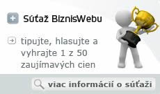 Súťaž s BiznisWeb.sk o 50 super cien!